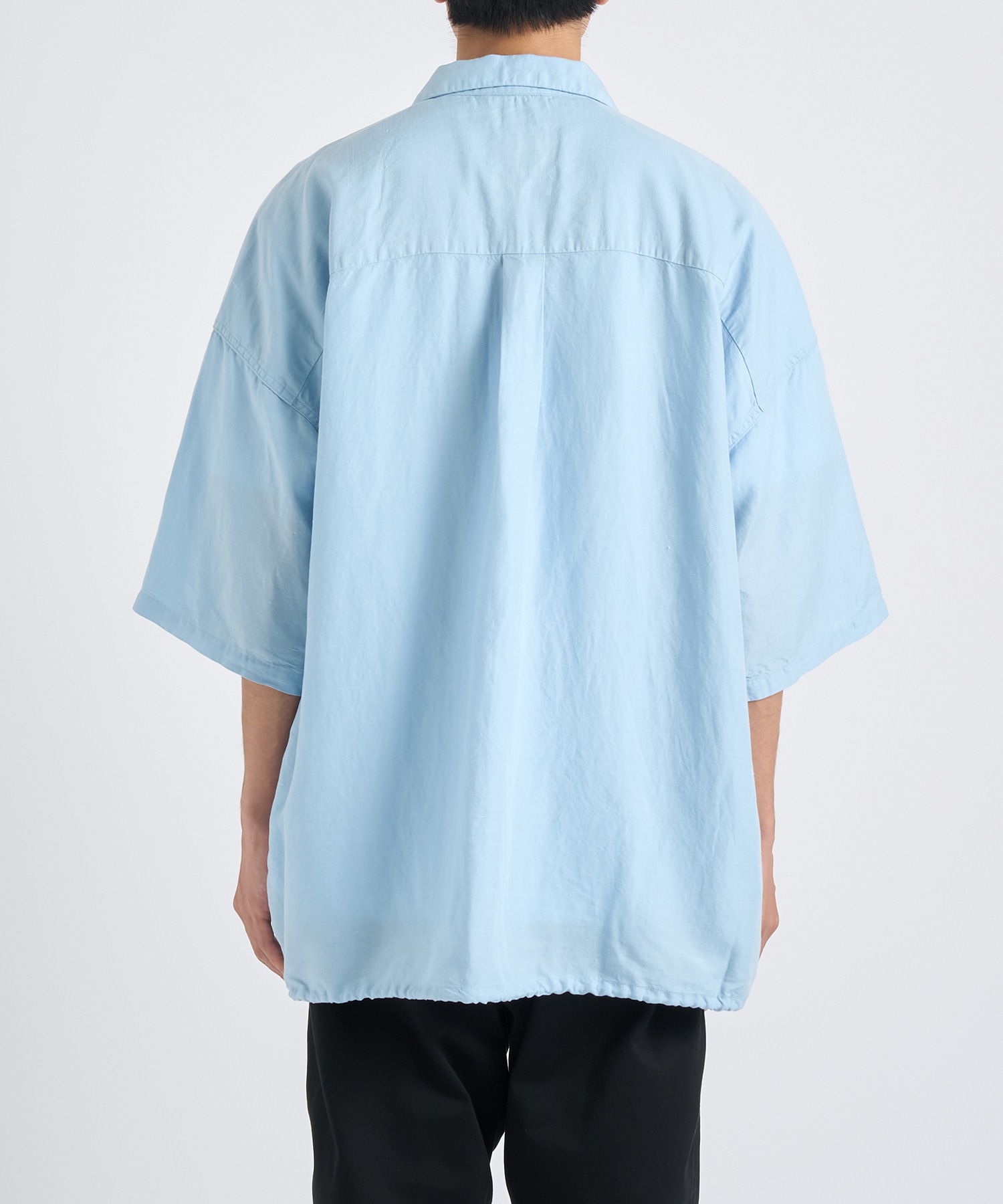 Open Collar S/S Shirt nanamica