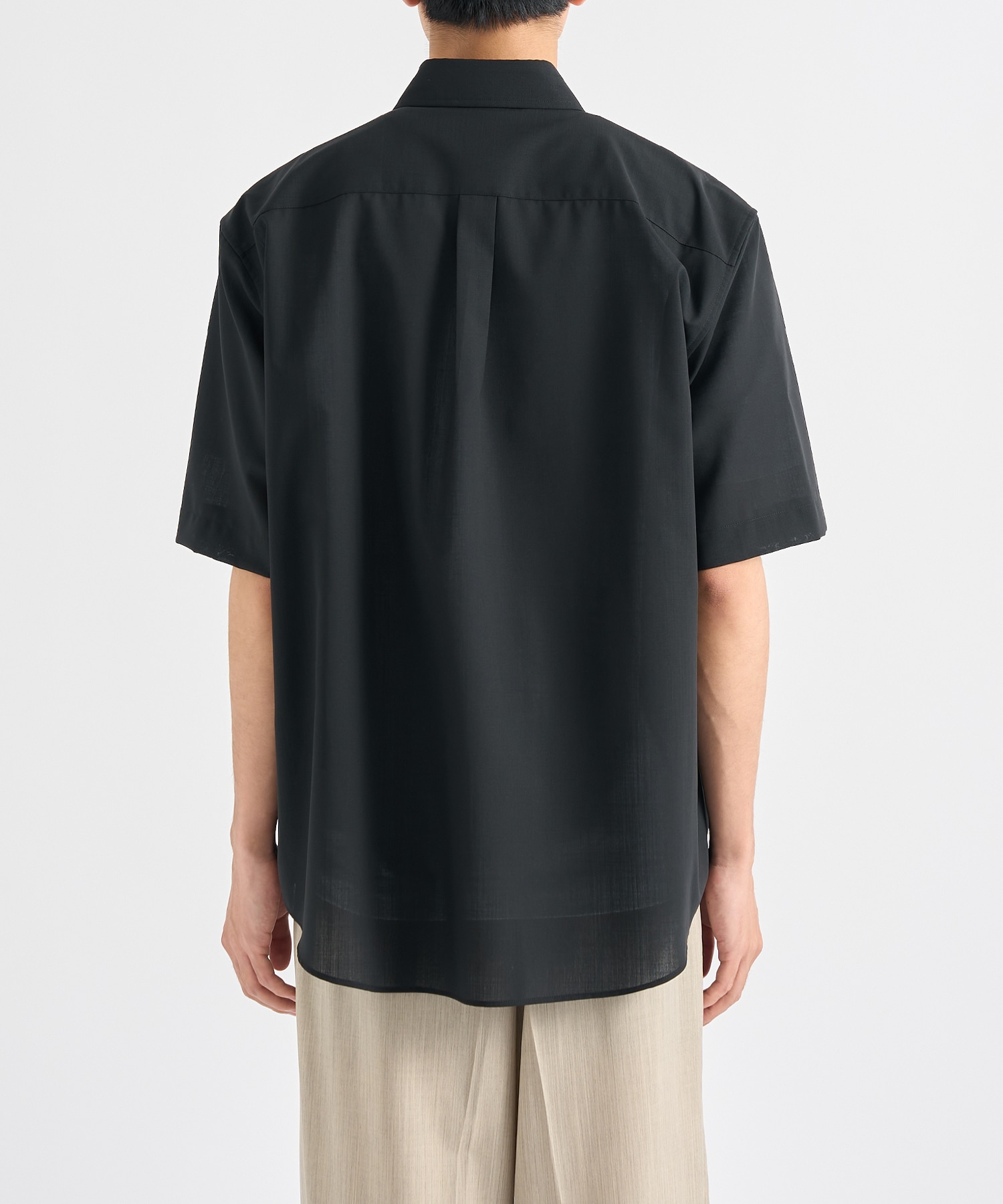 Active Washable Wool S/S Shirt THE TOKYO