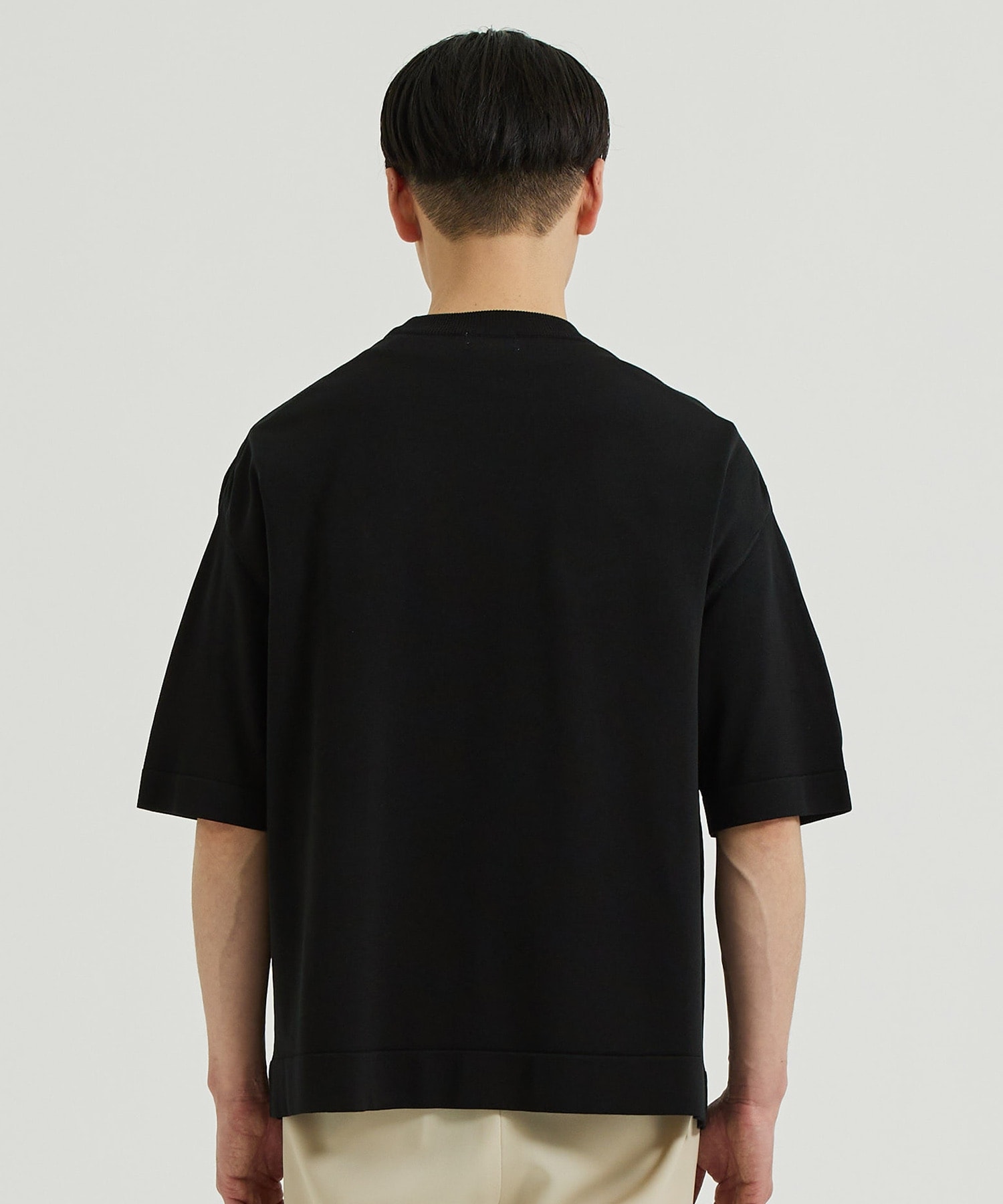 OVER SIZE S/S PO KNIT THE RERACS