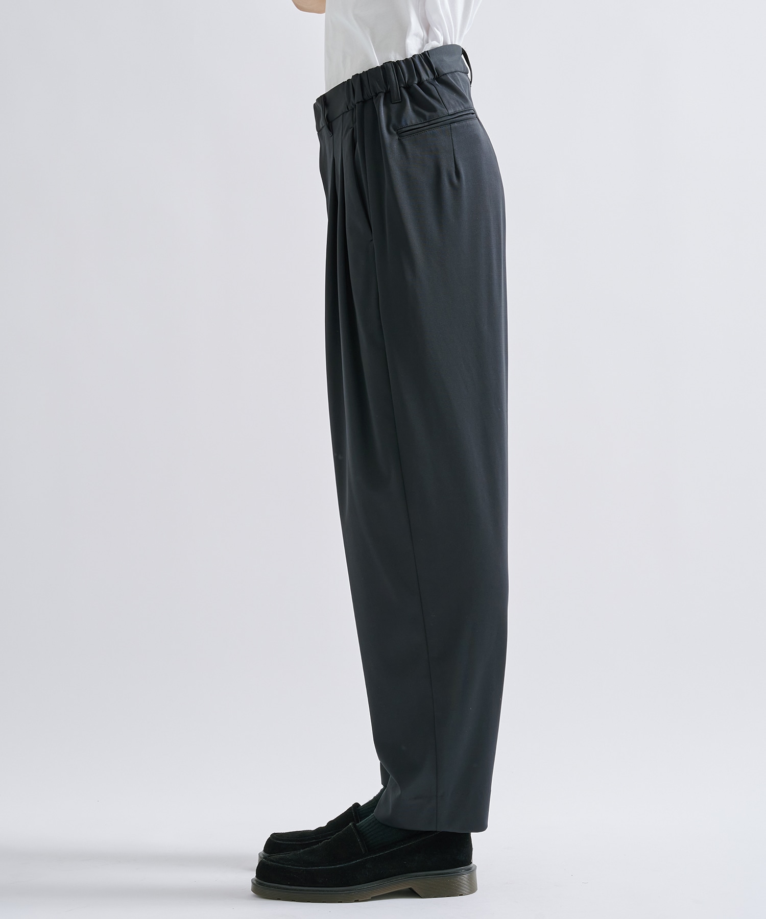 Ultra Right Washable High Function Jersey Wide Tapered Pants THE TOKYO