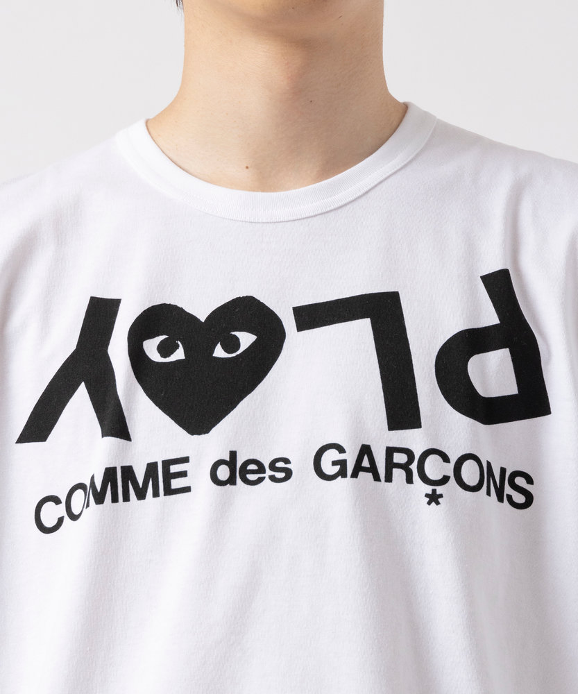 AX-T068-051 T-SHIRT LOGO PRINTPLAY LOGO PLAY COMME des GARCONS