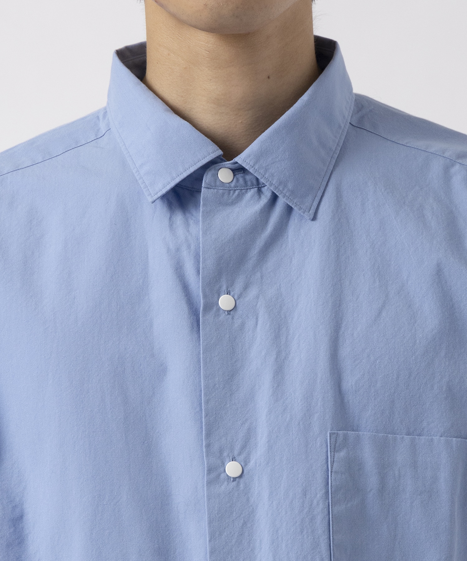 Regular Collar Wind Shirt nanamica