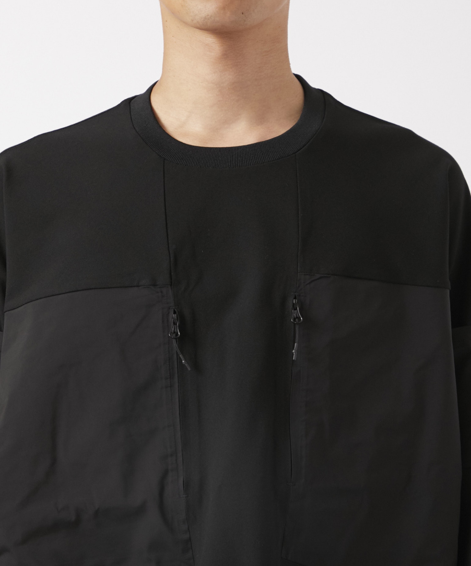 別注 STRETCHED HYBRID PO TOPS White Mountaineering