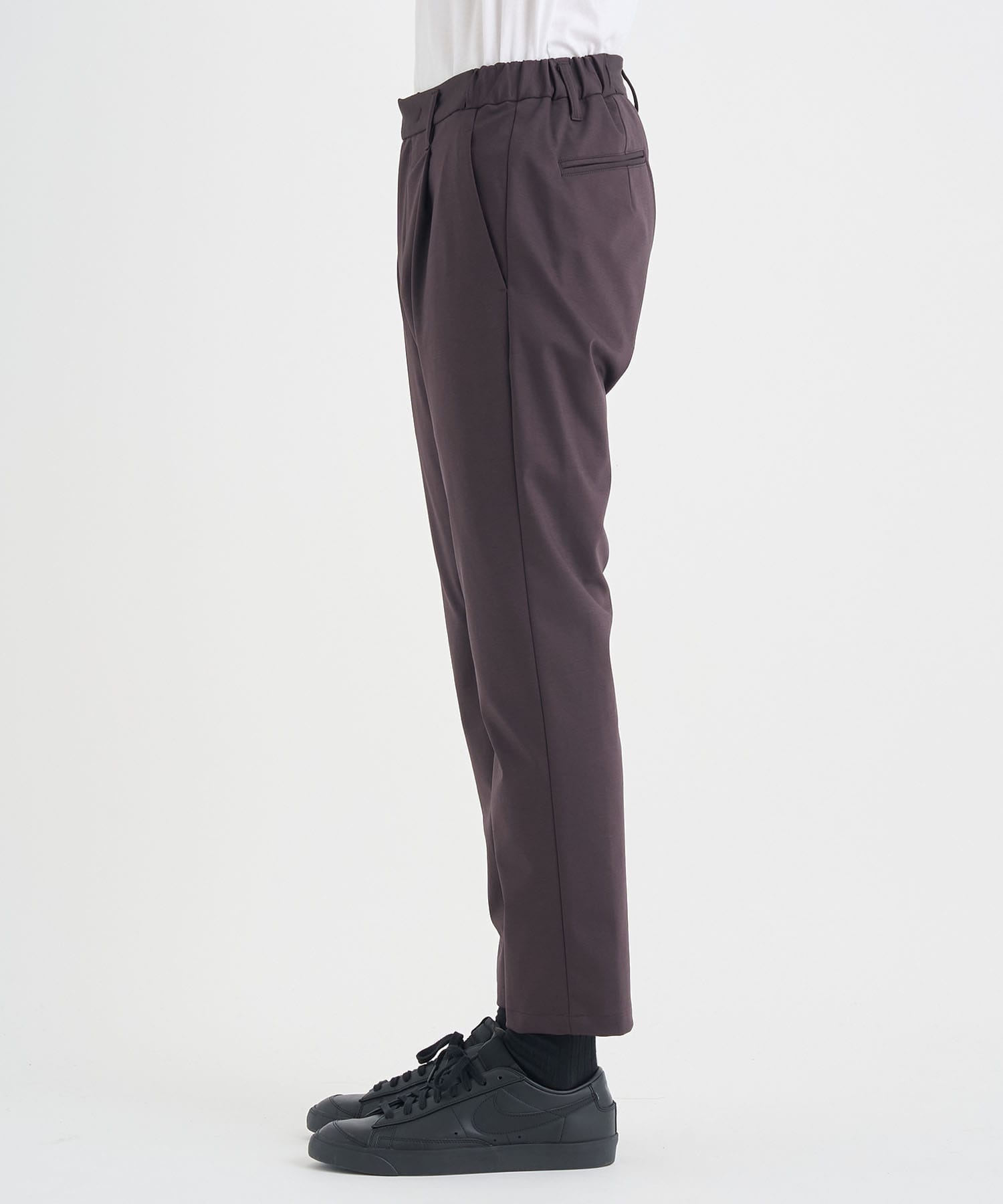 Matte Washable High Function Jersey Tapered Pants THE TOKYO