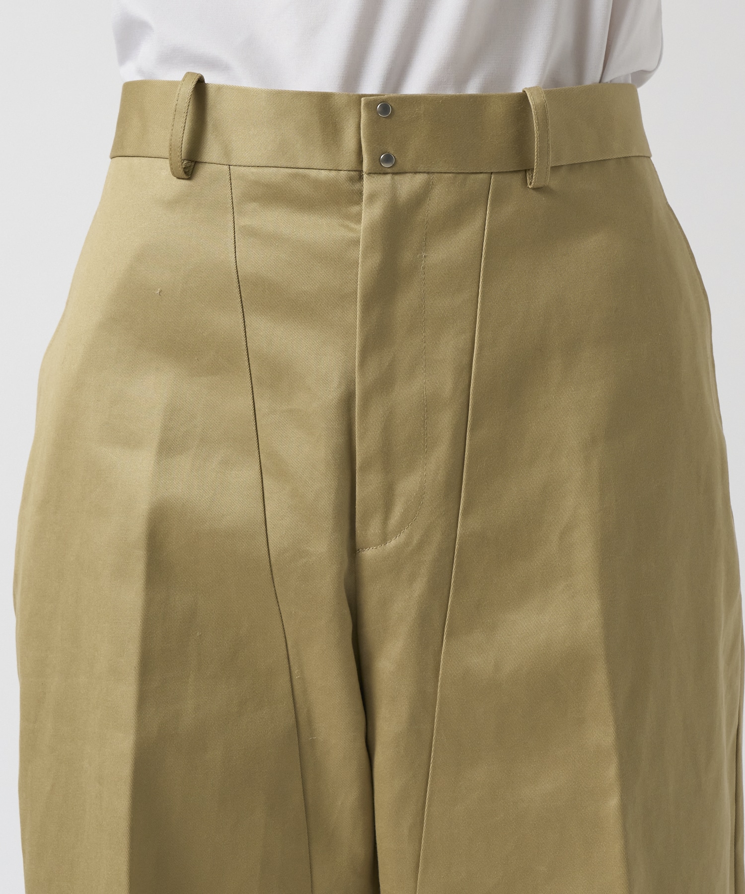 THE WORK TROUSERS KHAKI TANAKA