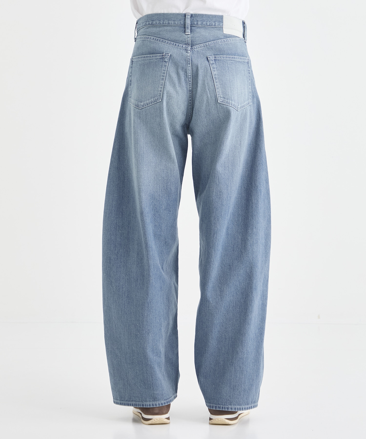 DEFORMATION WIDE DENIM JEANS ssstein