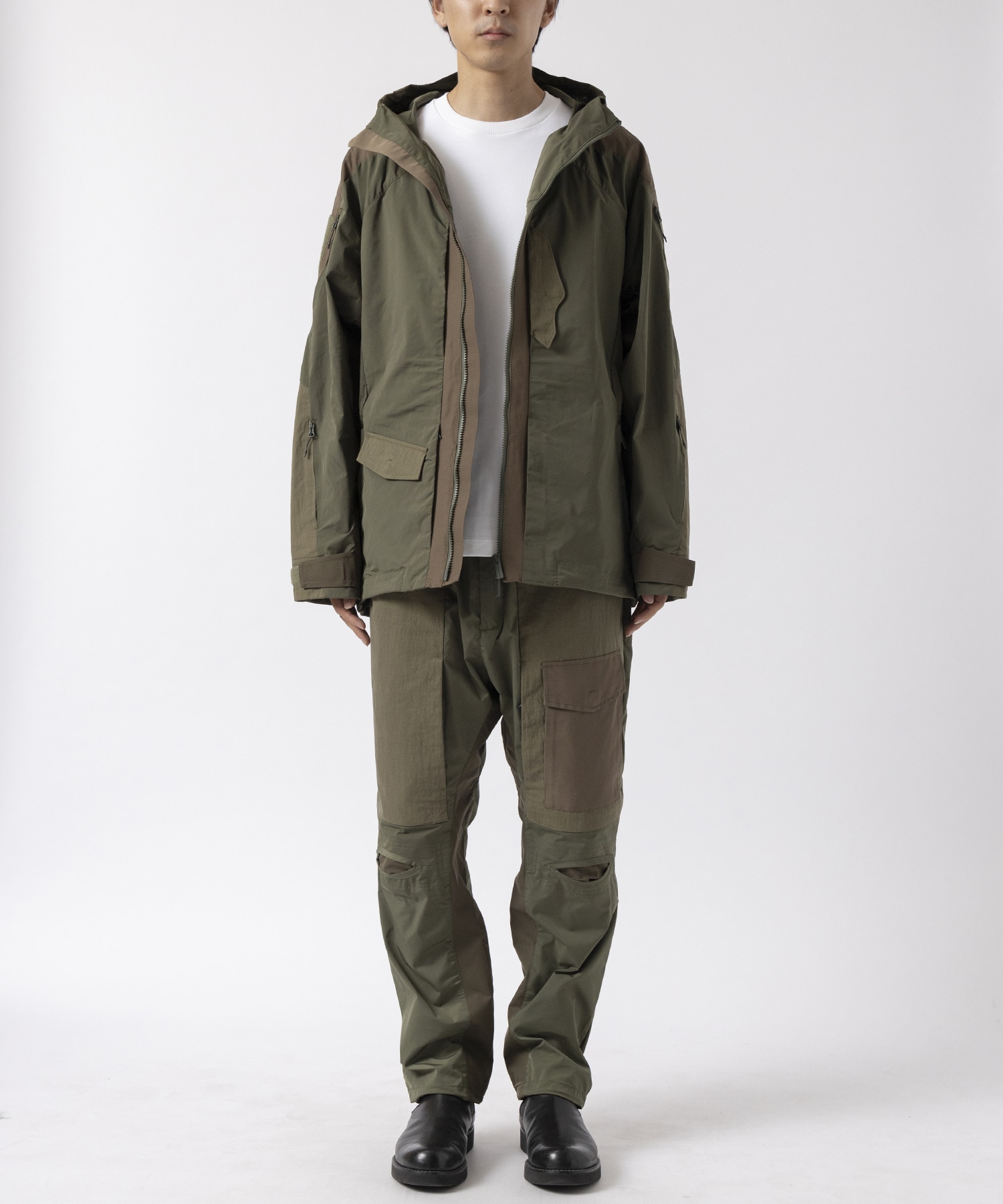 ×NEXUSVII HOODED LUGGAGE PARKA White Mountaineering