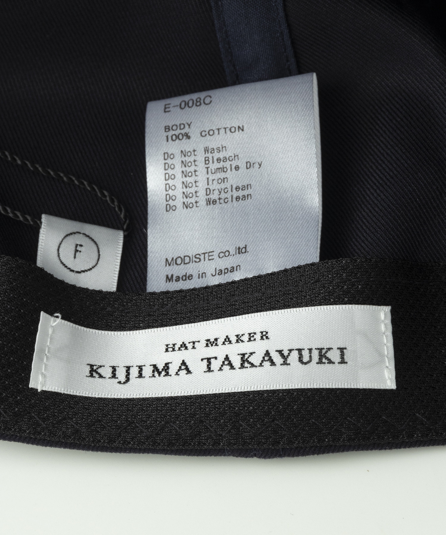 COTTON GABA 6PANEL CAP KIJIMA TAKAYUKI