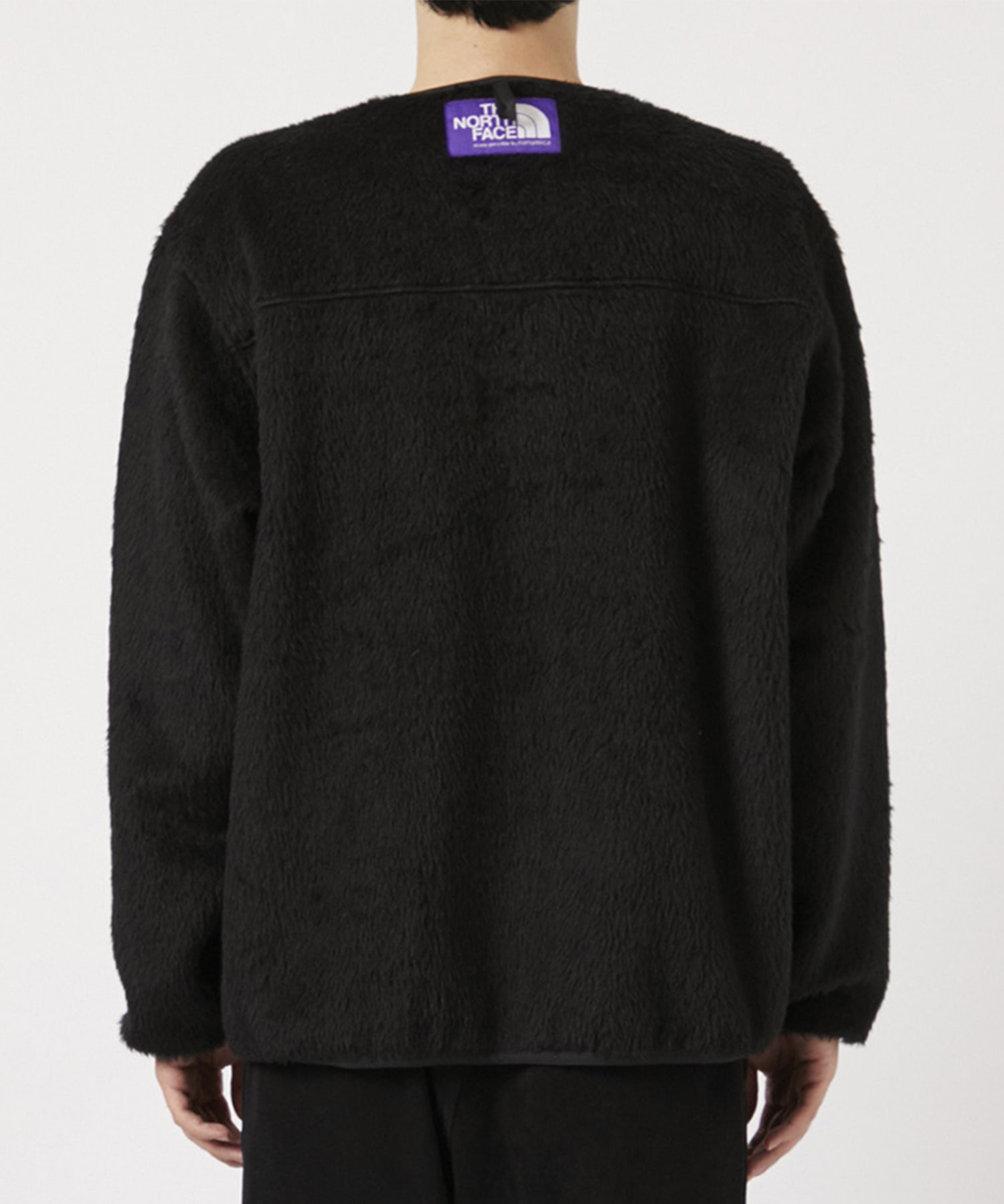 PLAS Wool Fleece Field Cardigan THE NORTH FACE PURPLE LABEL