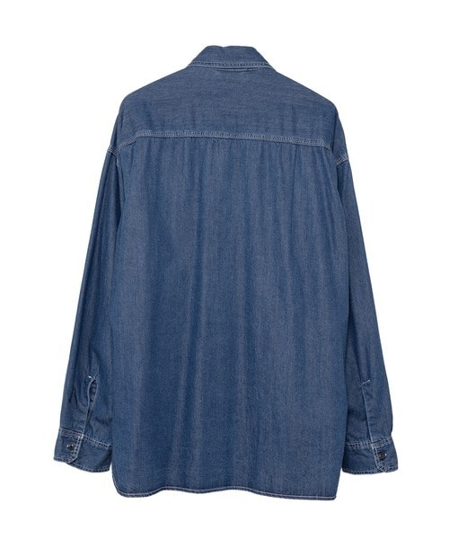COTTON TENCEL DENIM WORK LS SHIRTS Maison MIHARA YASUHIRO