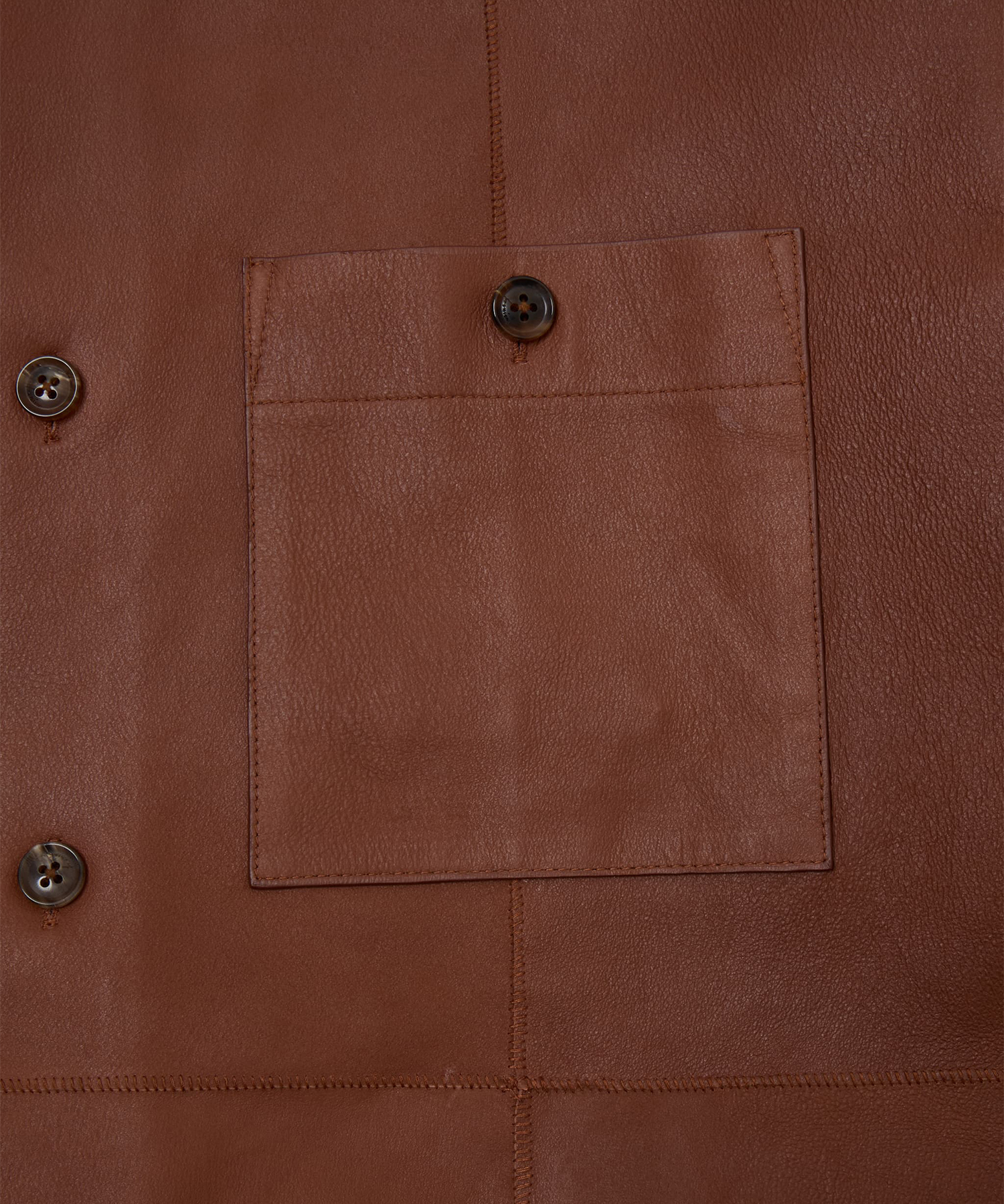 LEATHER SHIRT BLOUSON IRENISA