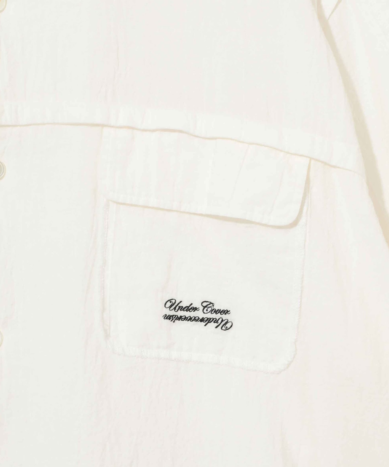 【アンダーカバー】UP1F4409 S/S Open Coller Shirts UNDERCOVER