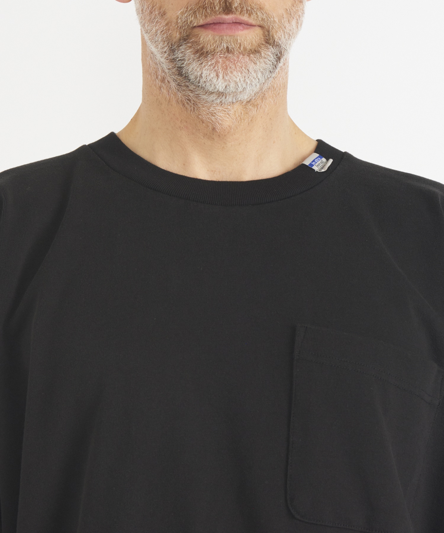 HEAVY WEIGHT JERSEY POCKET LS TEE Maison MIHARA YASUHIRO