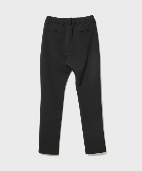 PE STRETCH DOUBLE CLOTH REGULAR FIT EASY TROUSERS ATTACHMENT