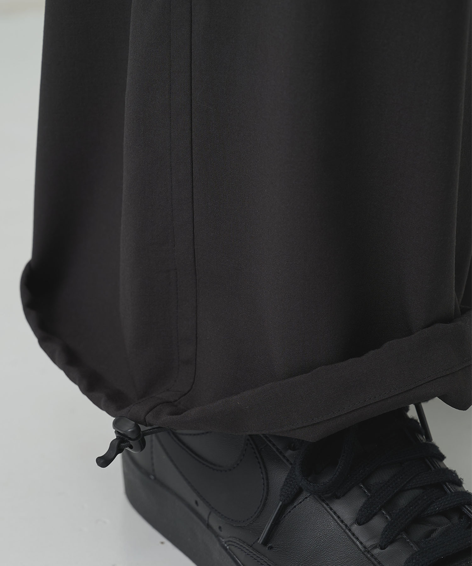 【ヨーク】Wool Washer Tropical 2pleated Easy Trousers YOKE