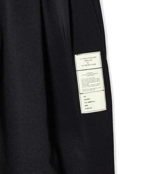 【エヌハリウッド】9261-PT01-002 EASY TROUSERS N.HOOLYWOOD