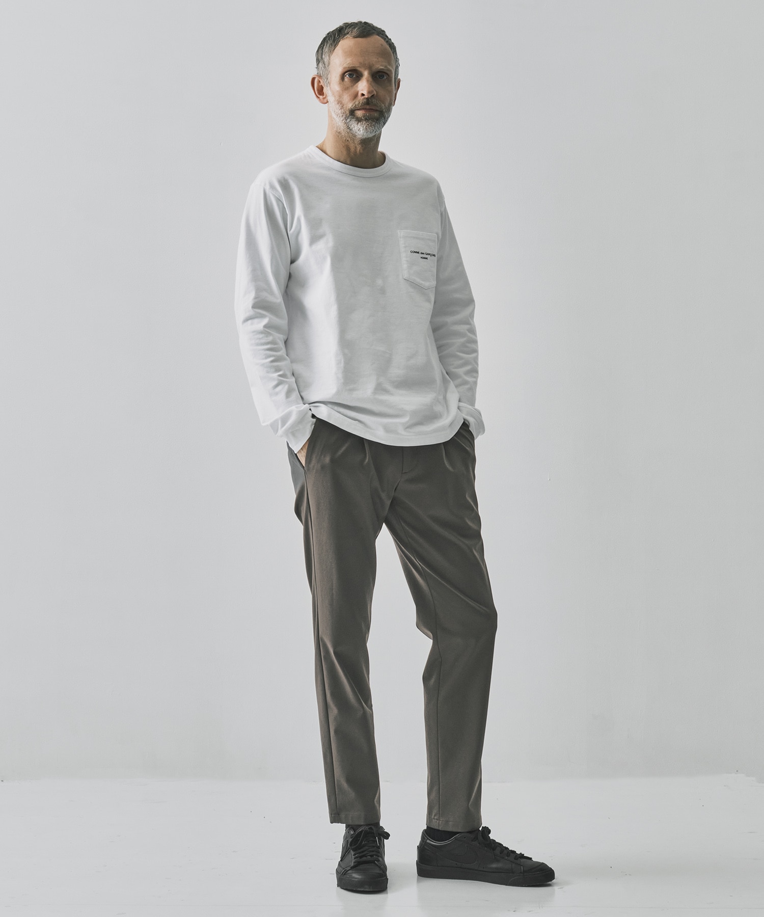 MATTE WASHABLE HIGH FUNCTION JERSEY TAPERED PANTS THE TOKYO