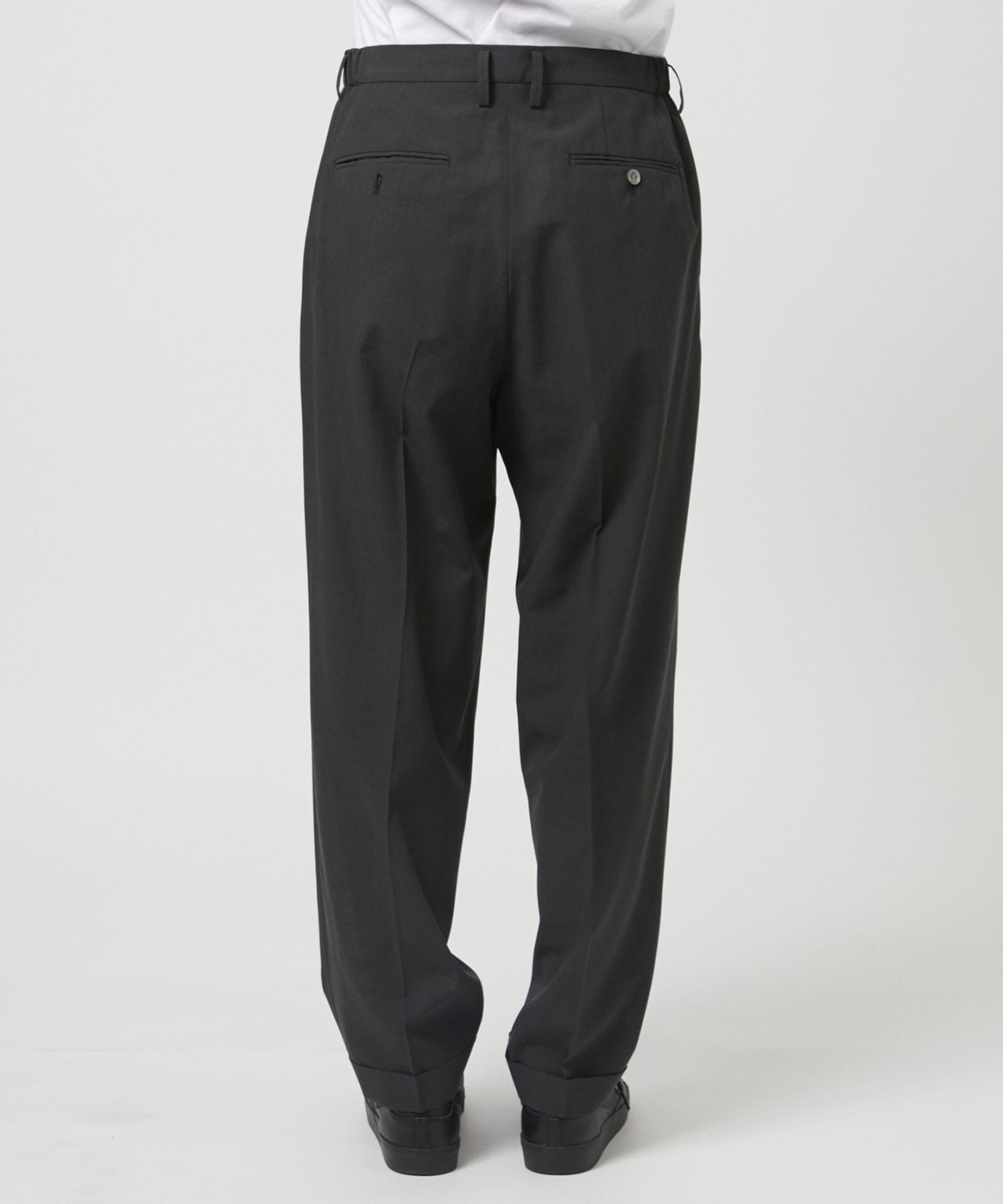 TWO TUCKS TAPERED TROUSERS IRENISA