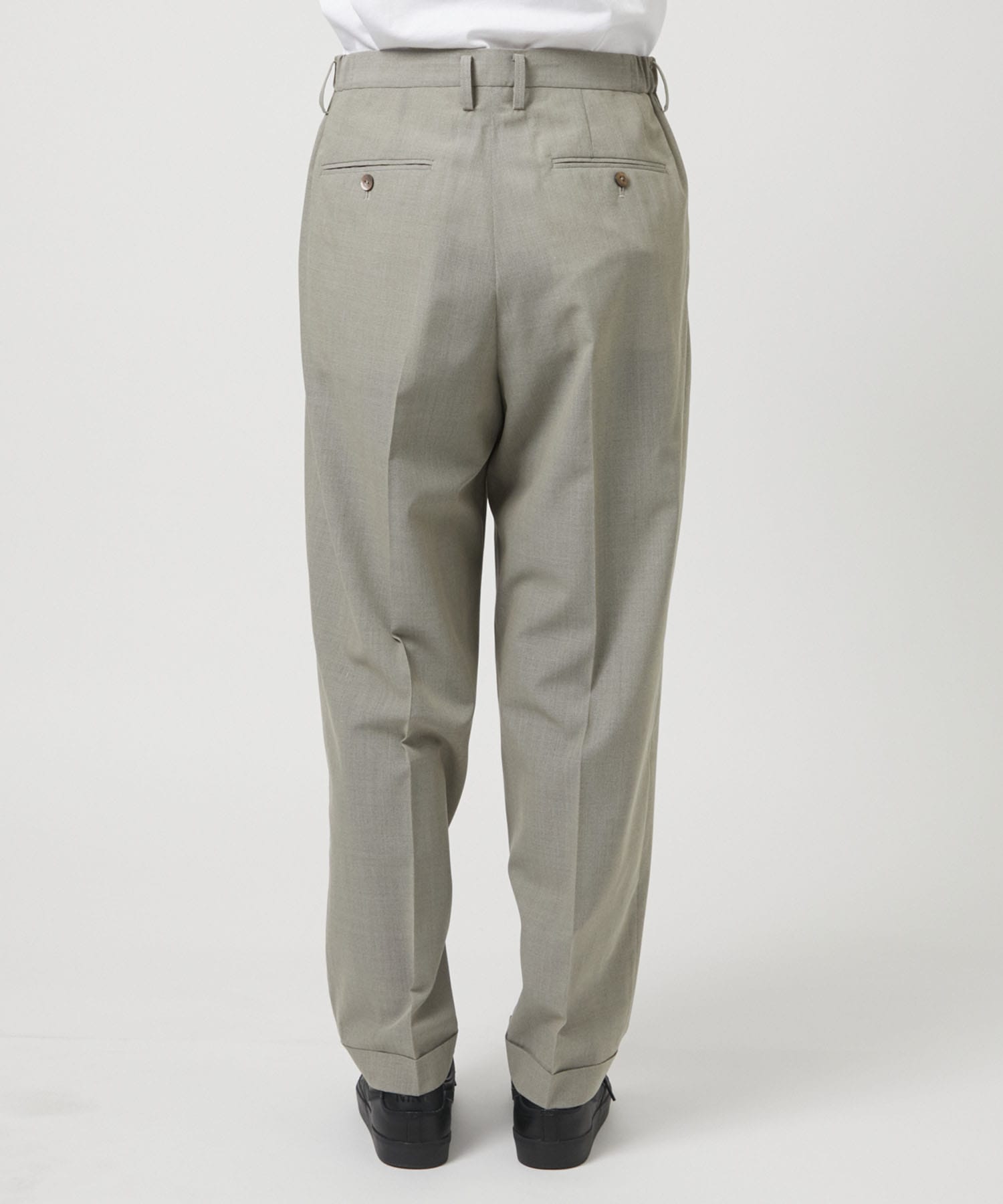 TWO TUCKS TAPERED TROUSERS IRENISA