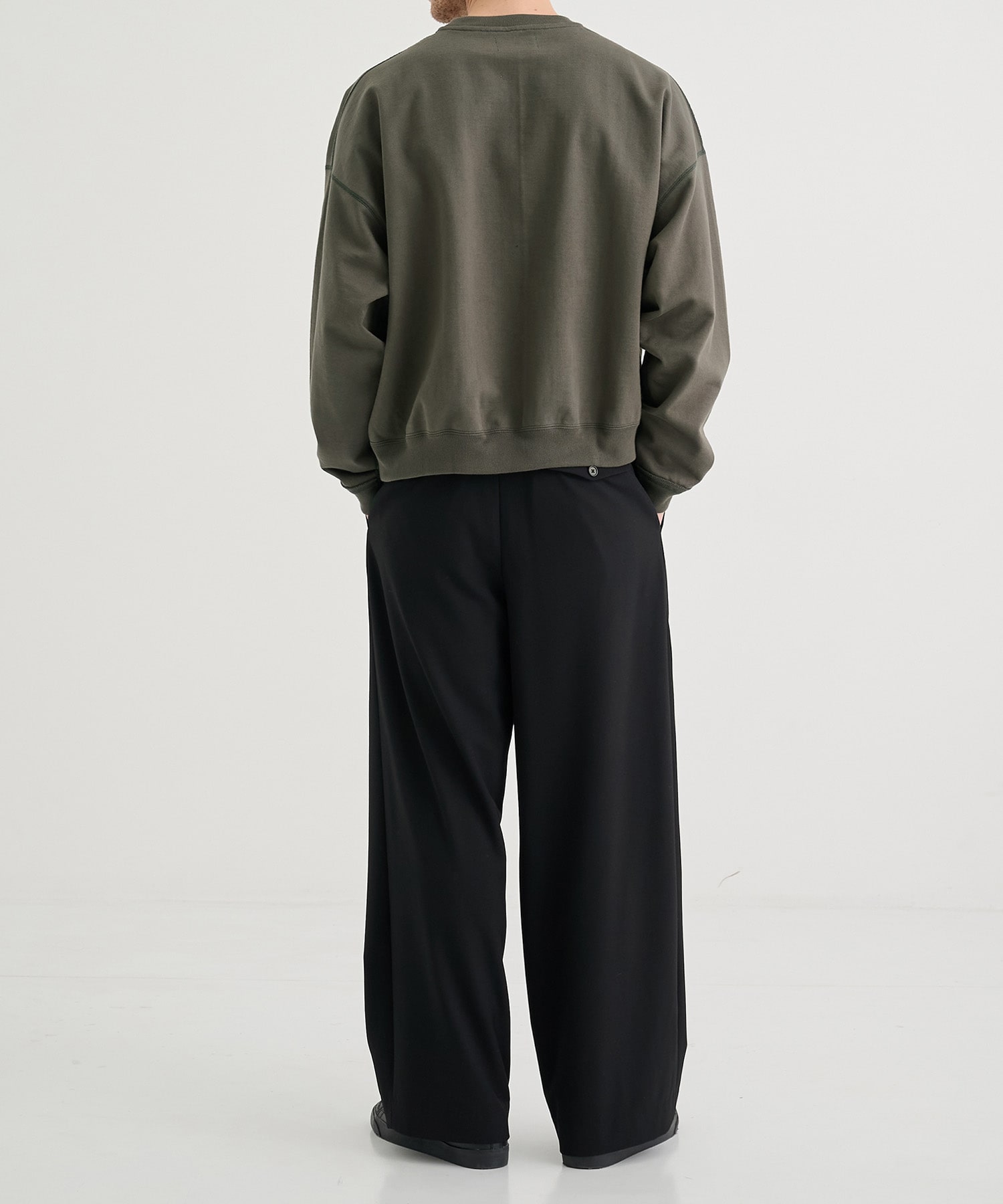 3/72アルゼンチンウールトロピカルサバイバルクロス / トリプルプリーテッドワイドトラウザーズ MARKAWARE