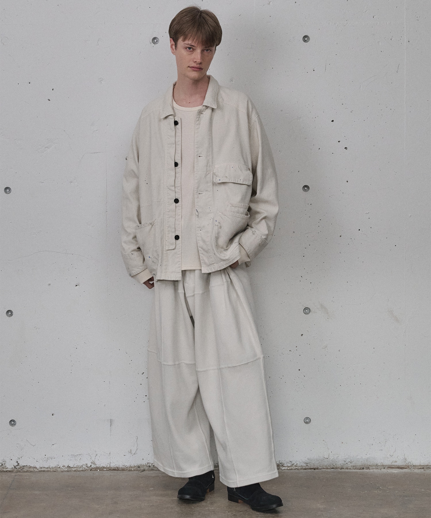 C/R DUCK COVERALL JACKET ANCELLM