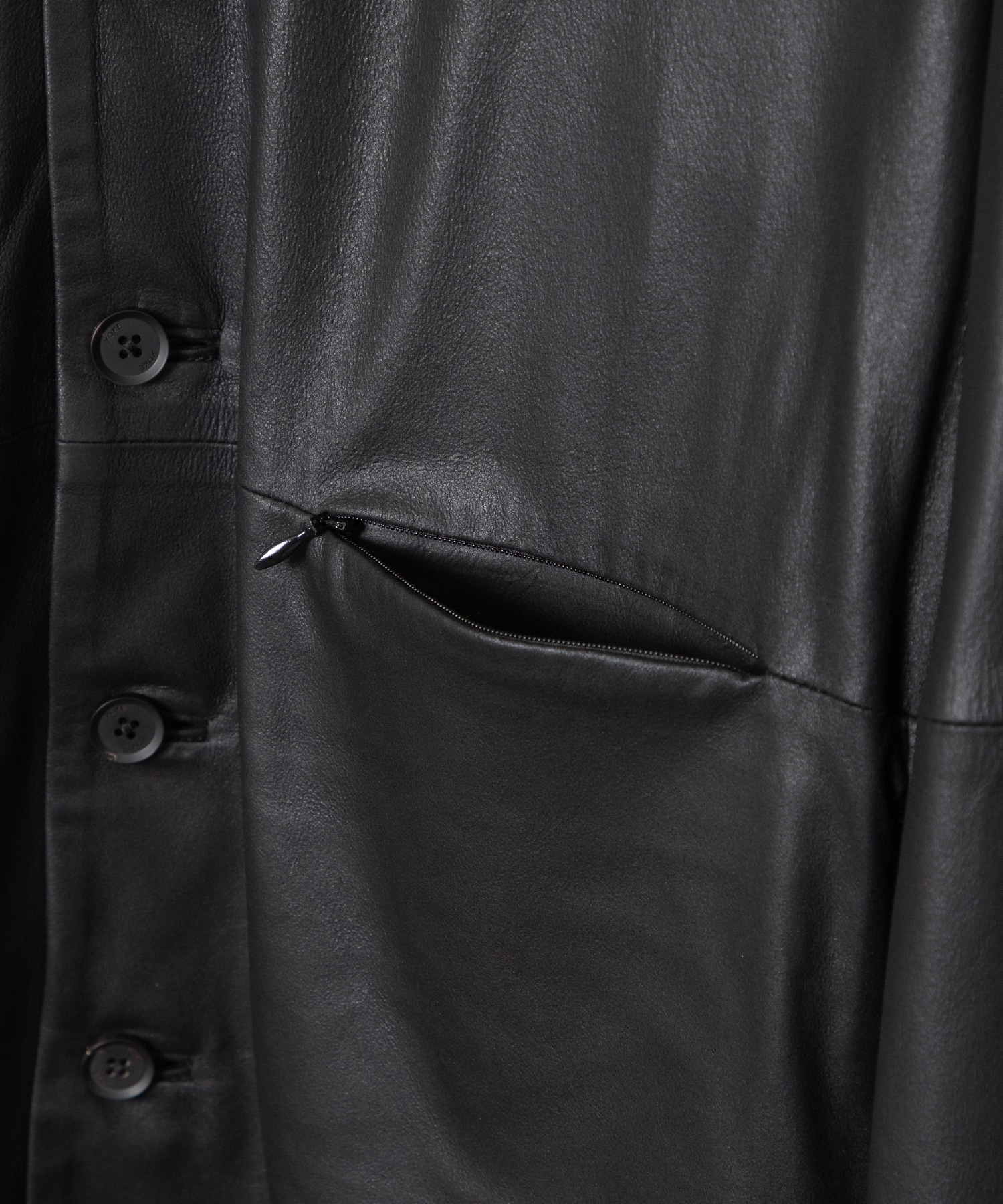 LEATHER SHIRT JACKET YOKE