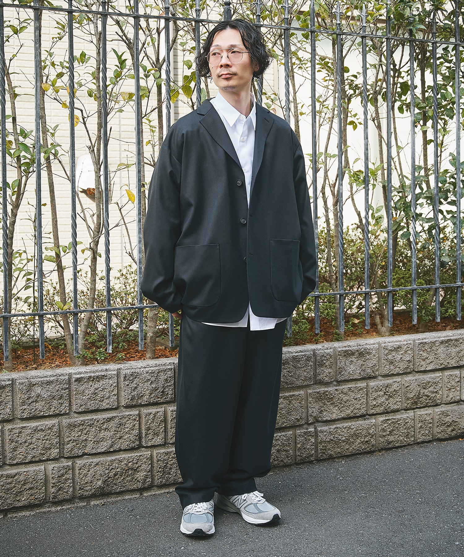 ウールギャバ 3B Jacket COMME des GARCONS HOMME