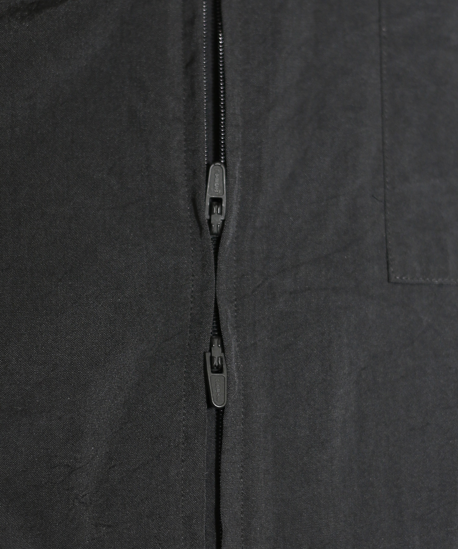 【ヨーク】Silk Nylon Zip Shirt YOKE
