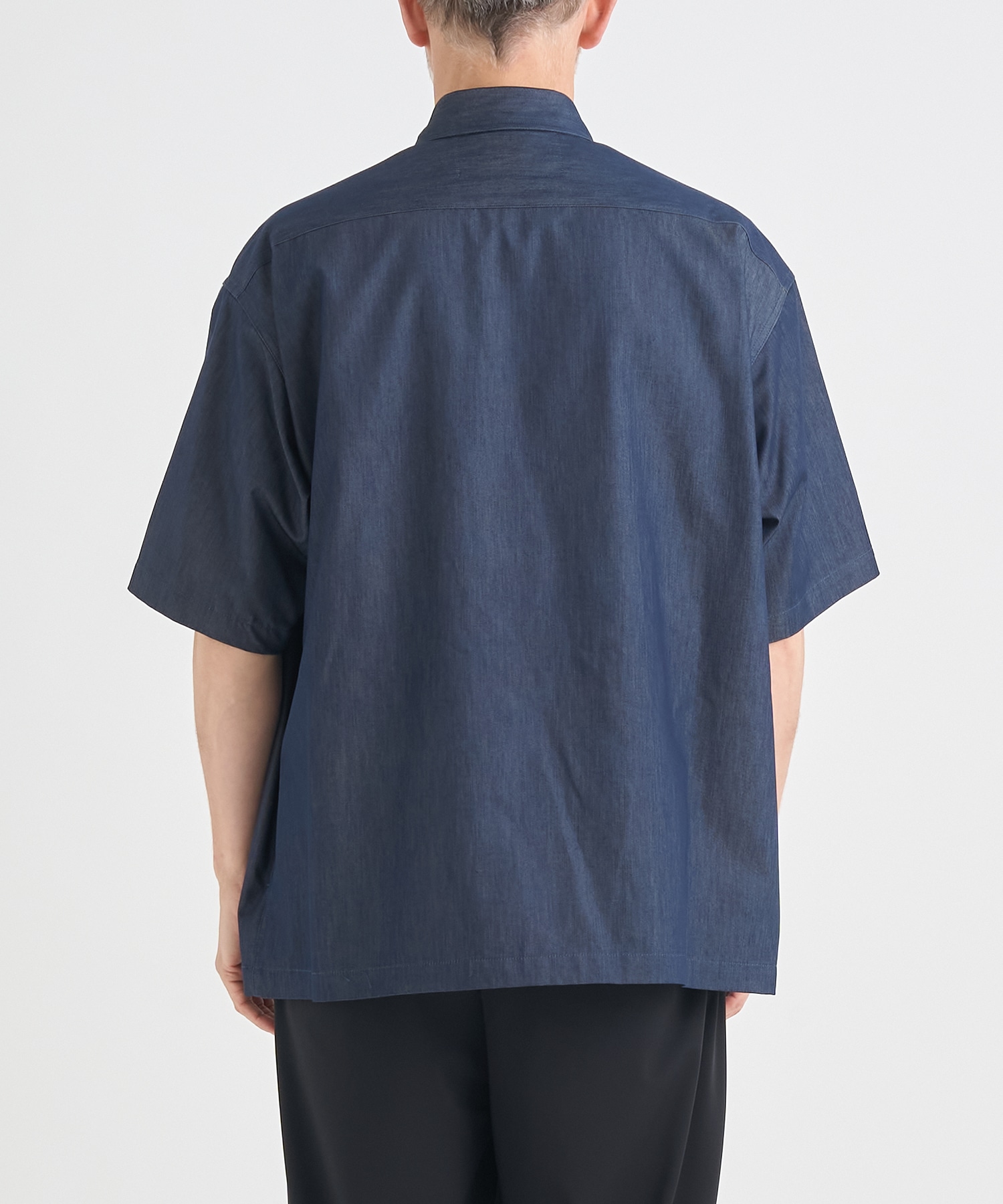 9251-SH50-008 DENIM S/S SHIRT N.HOOLYWOOD