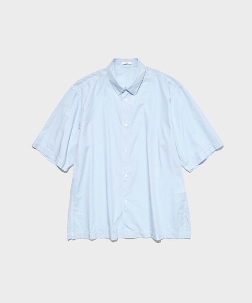 SHRINK COTTON LAWN OVERSIZED HALF SLEEVE SHIRT ATON