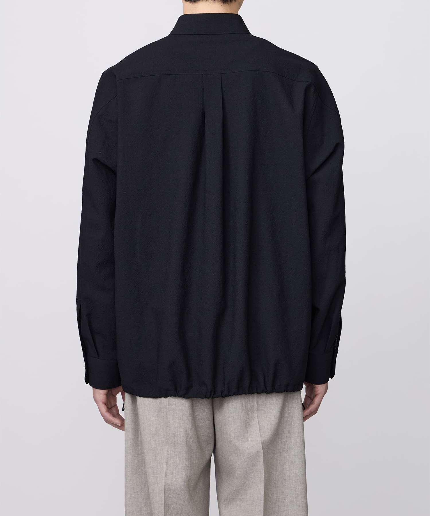 【イレニサ】EXTENDED YOKE PULLOVER SHIRT IRENISA