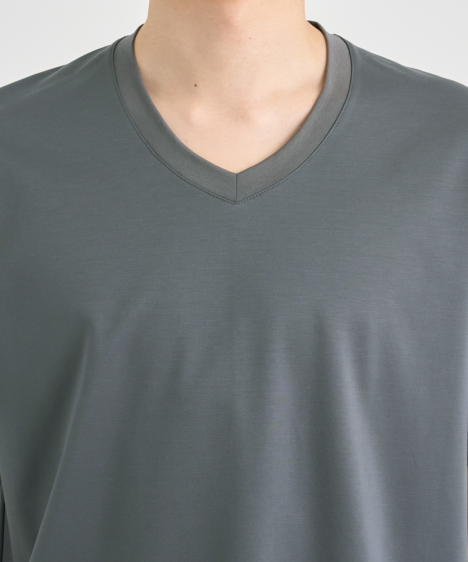 『もう、汗らない』SOLOTEX Jersey S/S V Neck T-Shirts THE TOKYO