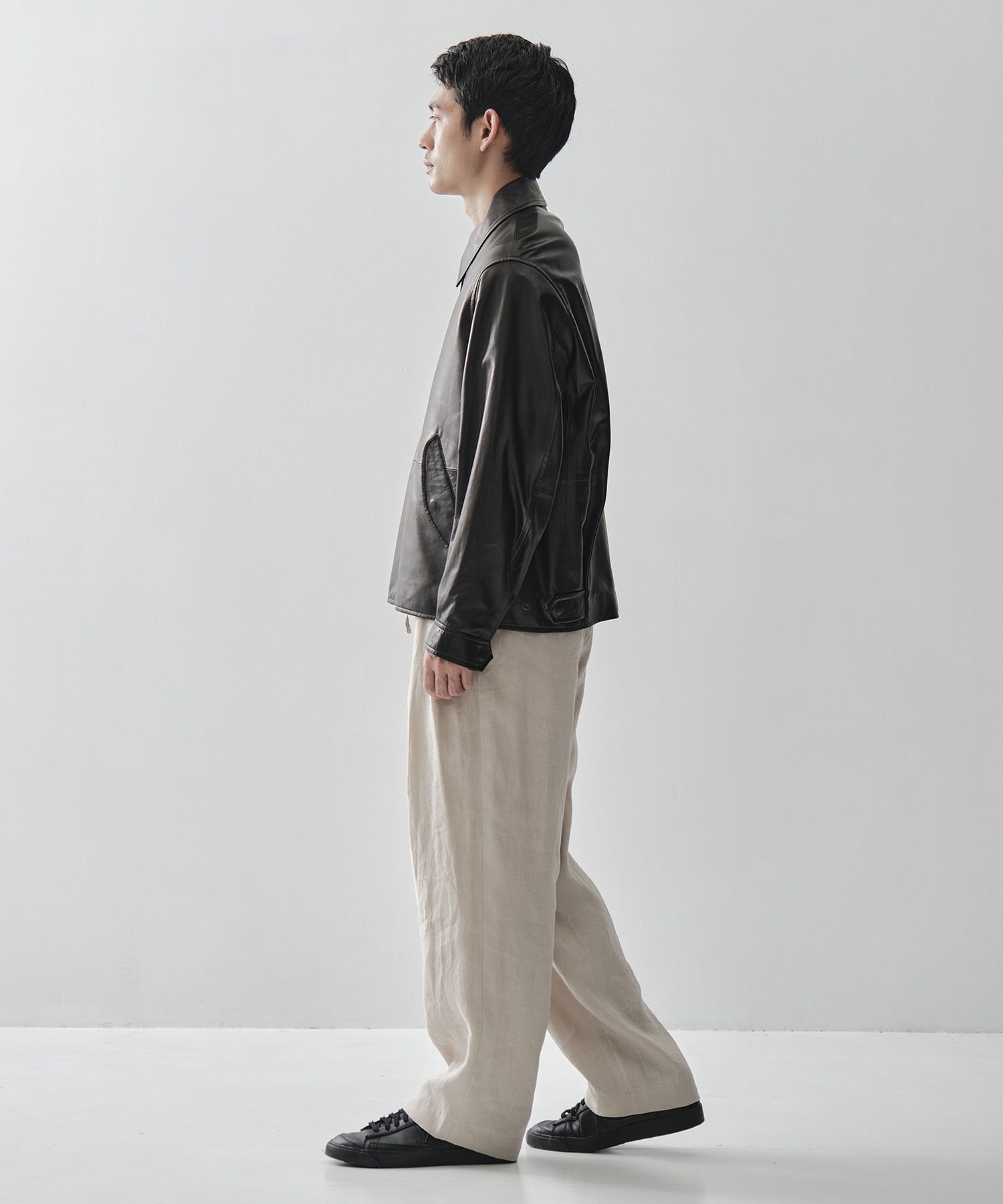 DOUBLE PLEATED EASY TROUSERS MARKAWARE