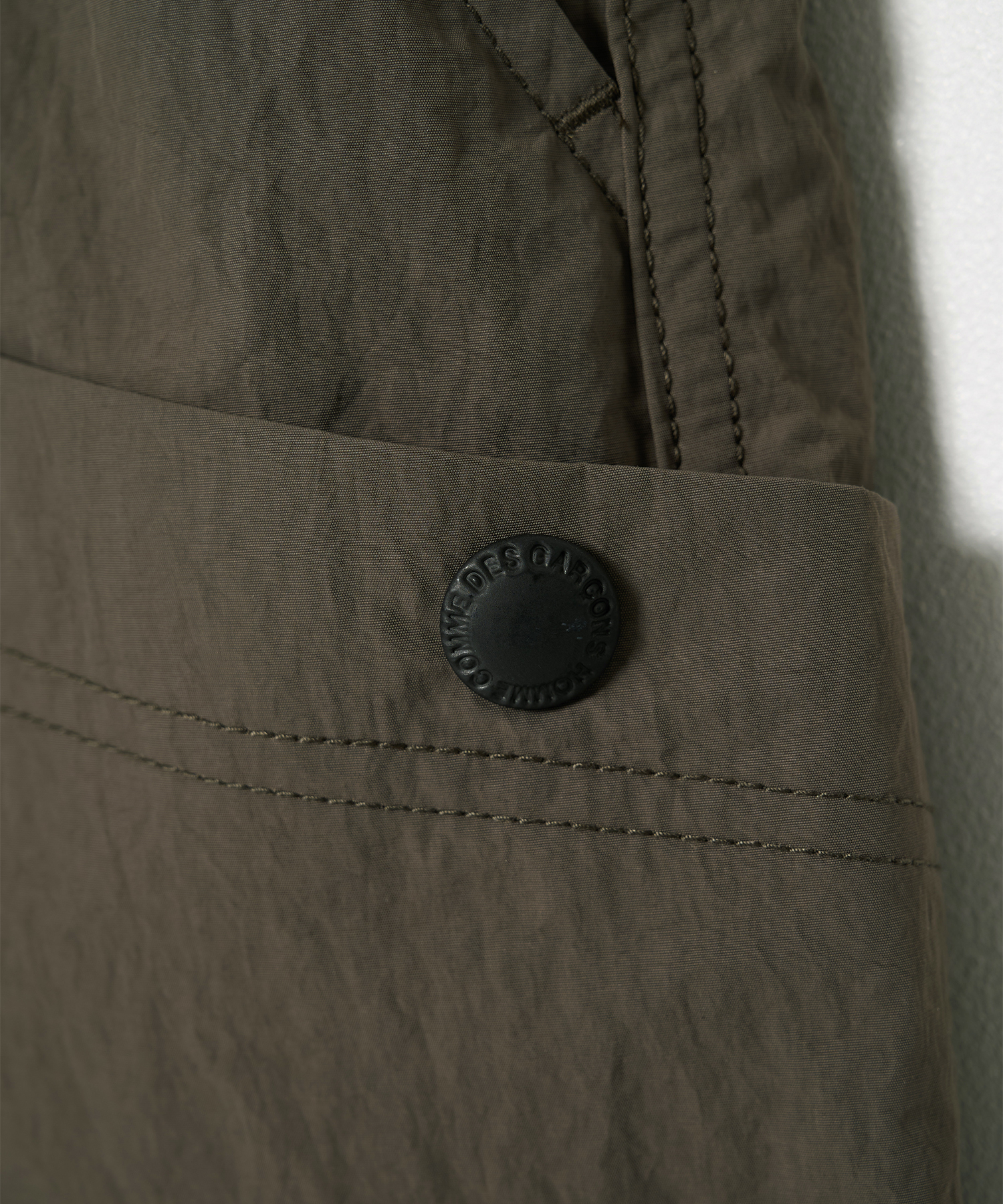 【コムデギャルソンオム】ナイロンタッサー Belt Shorts COMME des GARCONS HOMME