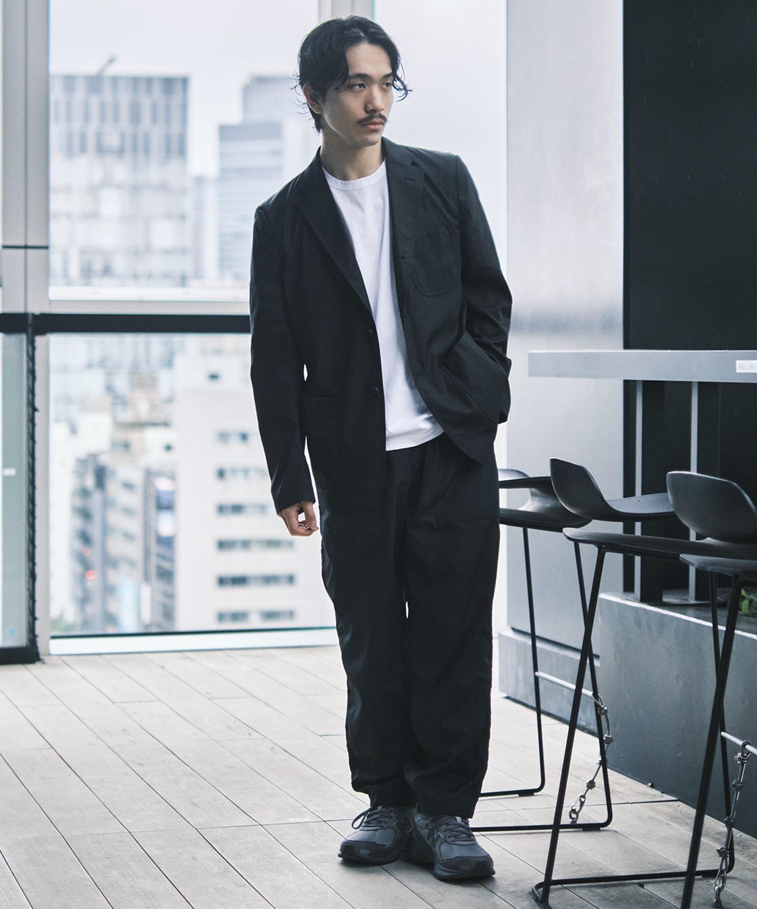 【コムデギャルソンオム】綿ブロード 2B Jacket COMME des GARCONS HOMME