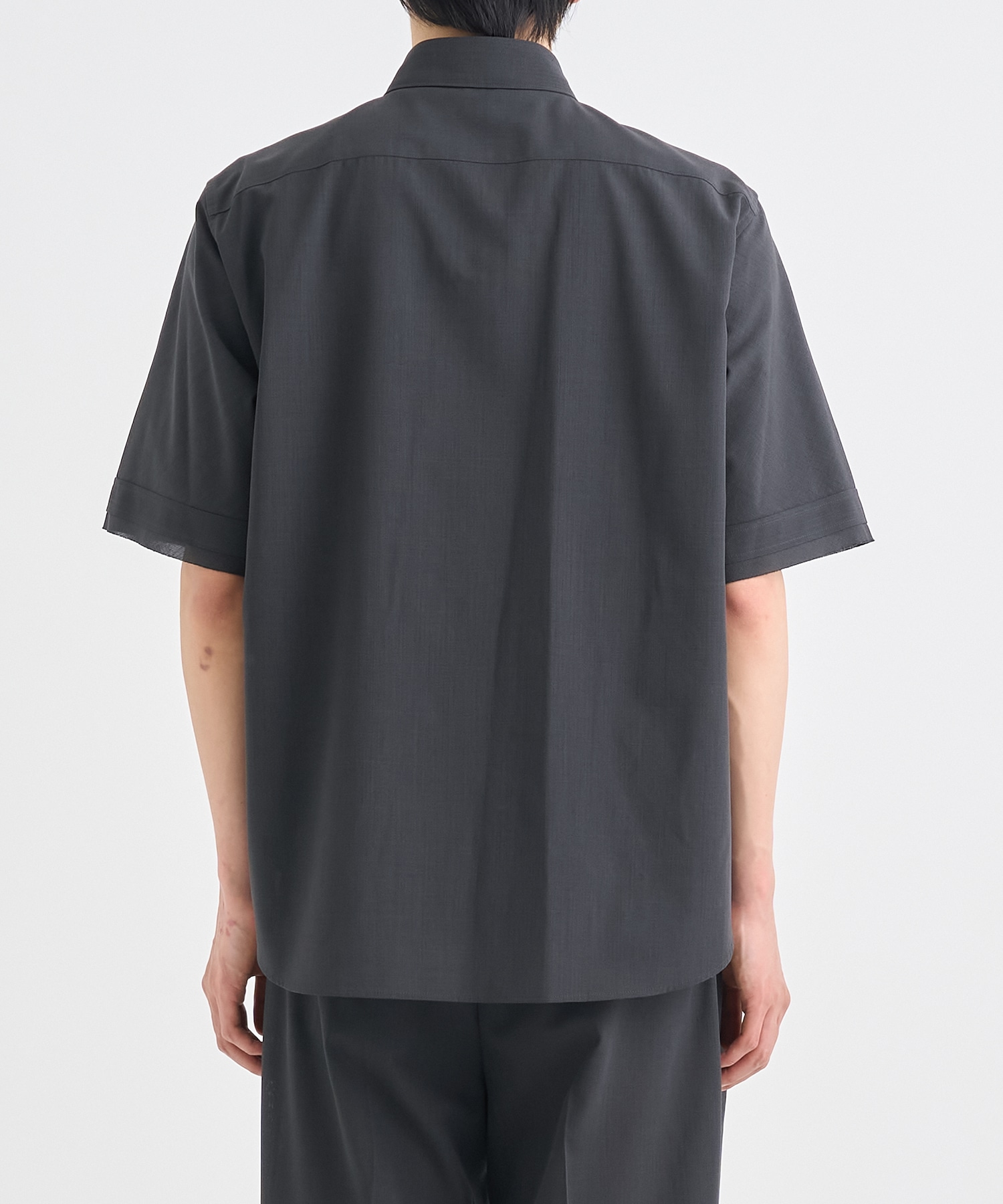 別注 REGULAR COLLAR SHORT-SLEEVED SHIRT IRENISA