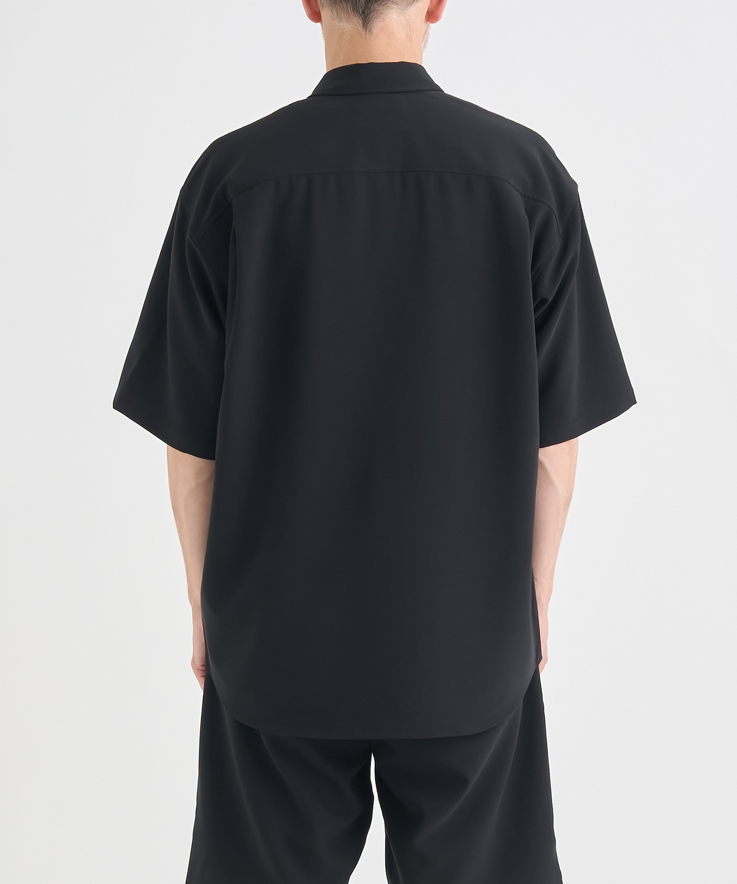 別注 PE CONPACT TWILL W POCKET S/S SHIRT ATTACHMENT
