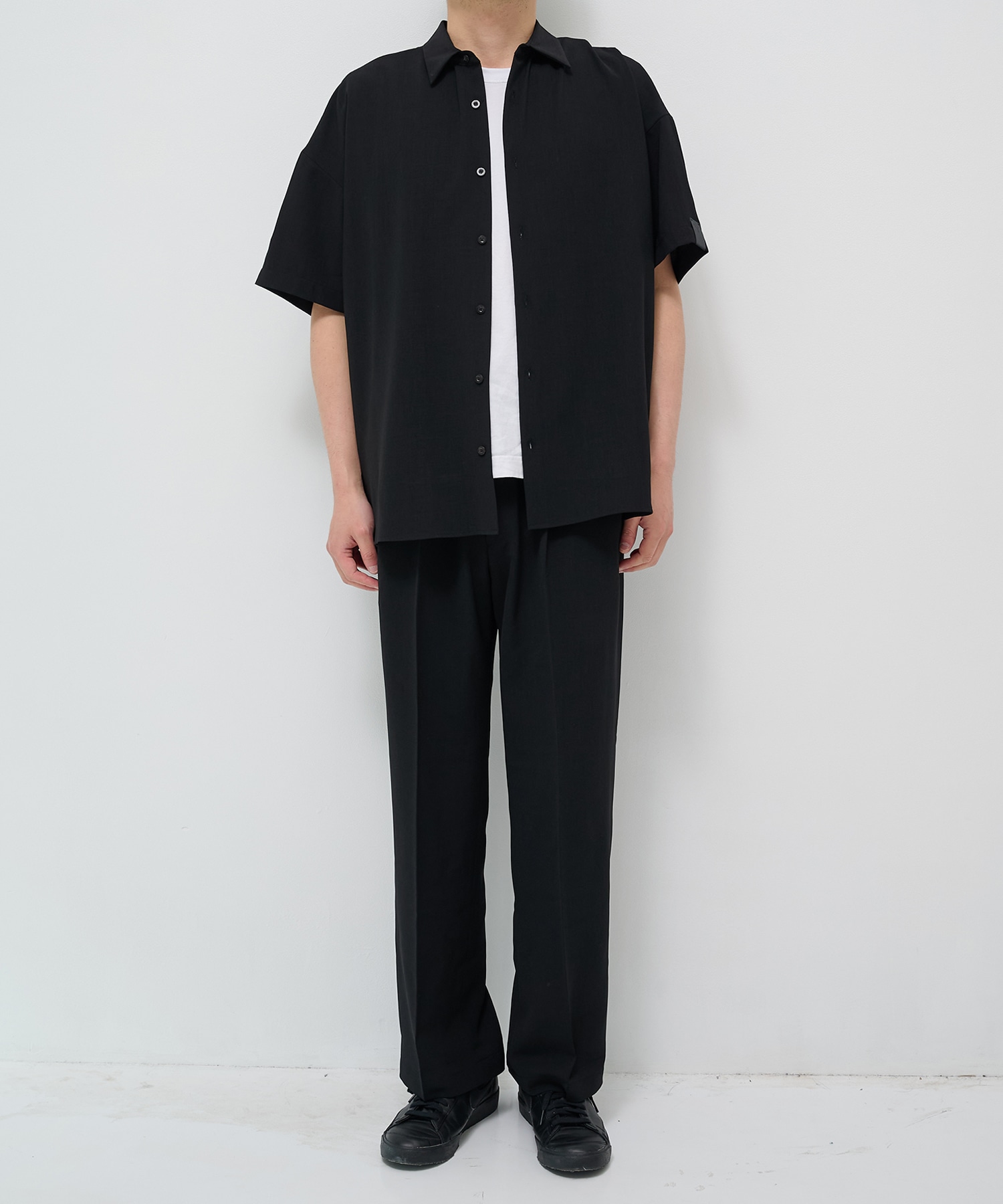【エヌハリウッド】2261-SH55-011 HALF SLEEVE BIG SHIRT N.HOOLYWOOD