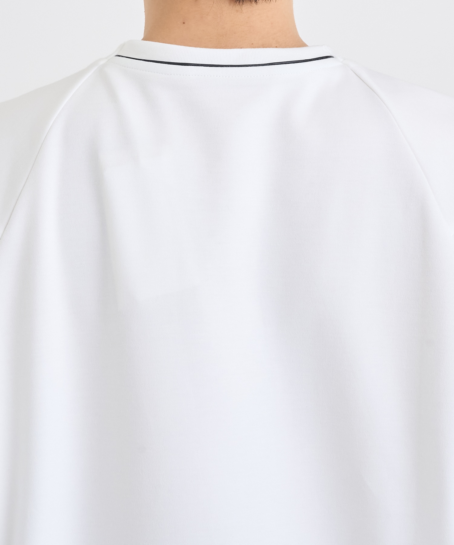 別注 RIB SHORT-SLEEVED POCKET T-SHIRT IRENISA