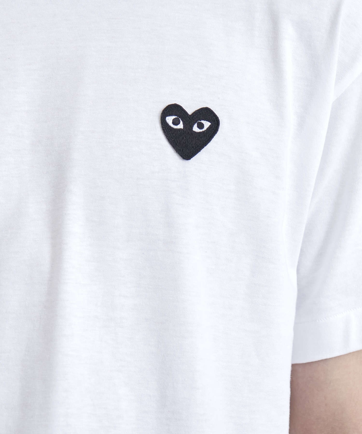 T-SHIRT BLACK BLACK HEART PLAY COMME des GARCONS
