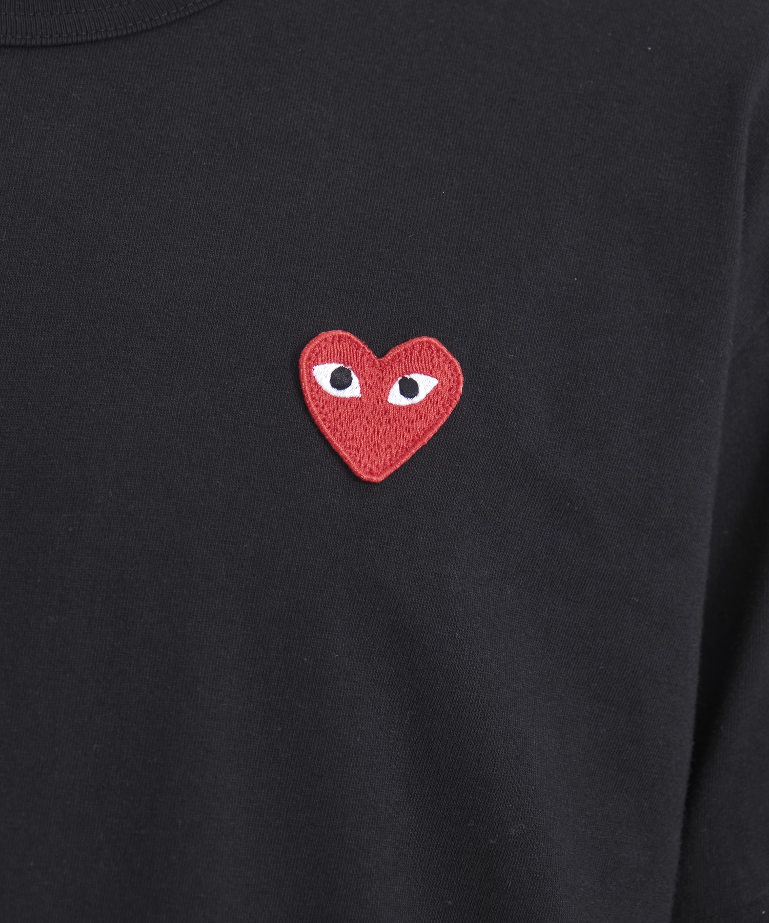 T-SHIRT RED EMBLEM RED HEART PLAY COMME des GARCONS