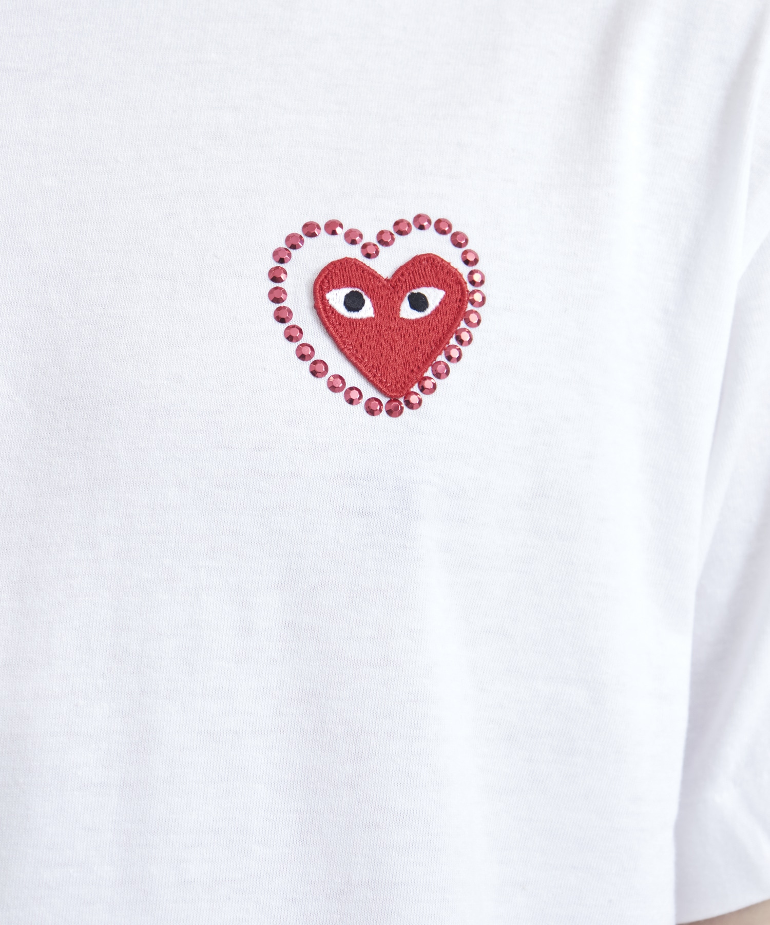 T-SHIRT METALSTONE METALSTONE HEART PLAY COMME des GARCONS