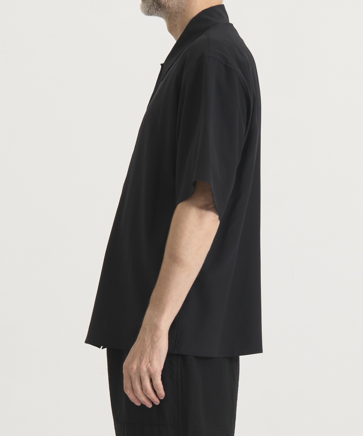 皺にならない洗えるSilk S/S Shirts THE TOKYO