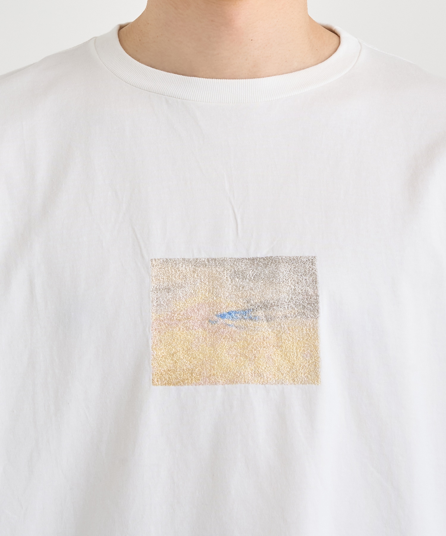 EMBROIDERY T-SHIRT YOKE