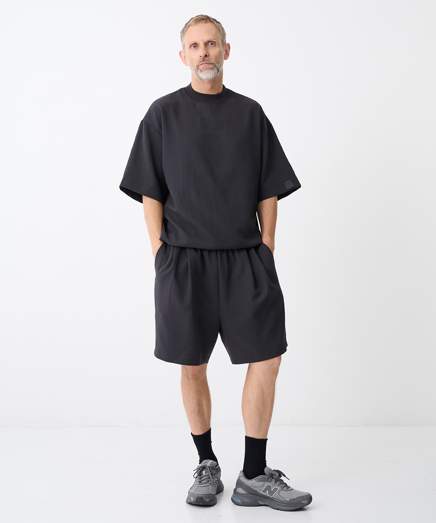 【エヌハリウッド】2261-CS56-010 DRAWSTRING T-SHIRT N.HOOLYWOOD