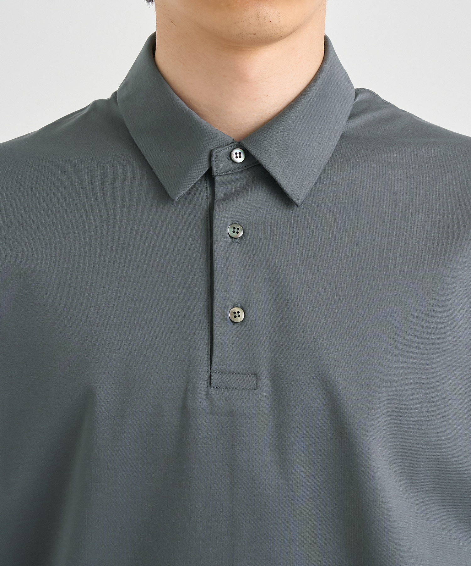 『もう、汗らない』SOLOTEX Jersey S/S Rib Polo Shirts THE TOKYO