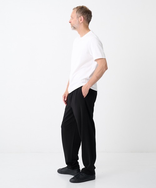 COTTON DOUBLE FACE LOUNGE TROUSERS ATTACHMENT