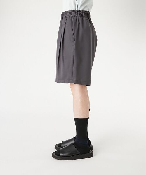 【エヌハリウッド】2261-CP50-004 2TUCK EASY HALF PANTS N.HOOLYWOOD