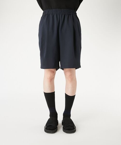 【エヌハリウッド】2261-CP50-010 2TUCK EASY HALF PANTS N.HOOLYWOOD