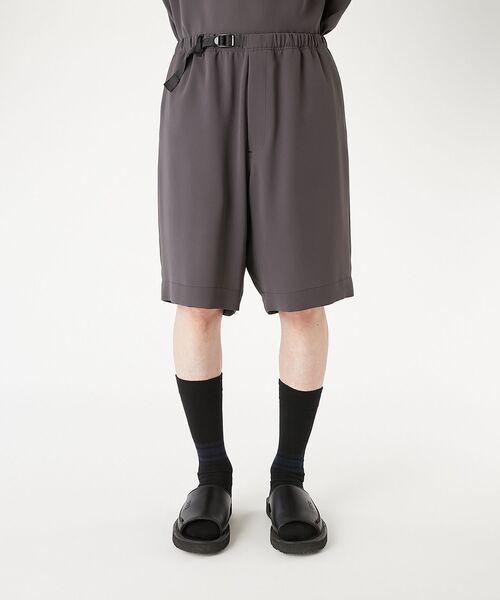 【エヌハリウッド】2261-CP54-011 WEBBING BELT HALF PANTS N.HOOLYWOOD